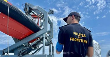 GALERIE FOTO. Inspectorul general al Poliției de Frontieră și directorul adjunct Frontex, prezenți la un exercițiu pe mare, la Mangalia - 2