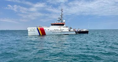 GALERIE FOTO. Inspectorul general al Poliției de Frontieră și directorul adjunct Frontex, prezenți la un exercițiu pe mare, la Mangalia - 4