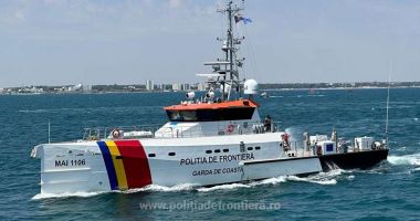 GALERIE FOTO. Inspectorul general al Poliției de Frontieră și directorul adjunct Frontex, prezenți la un exercițiu pe mare, la Mangalia - 7