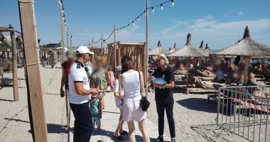 Stire din Eveniment : Razie în preajma plajei, în sudul litoralului. Zeci de amenzi date de Poliție