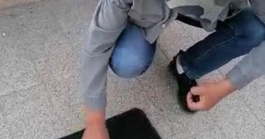 Stire din Eveniment : Jucător de alba neagra prins de către polițiști, în stațiunea Mamaia