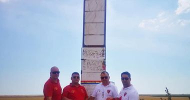 Drapelul, celebrat de militarii profesioniști la "Crucea eroilor căzuți în Primul Război Mondial", la Biruința - 2