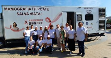 Stire din Social : „Cabinetul imagistic pe roți” vă aşteaptă la mamografii gratuite