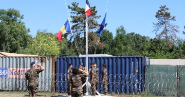 Ceremonie militară, de Ziua Națională a Franței, la Capu Midia - 2