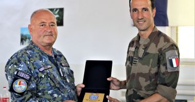 Stire din Eveniment : Ceremonie militară, de Ziua Națională a Franței, la Capu Midia