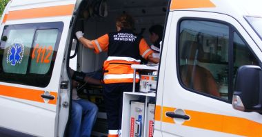 Bărbat căzut de la etaj, în Constanța. A fost transportat la spital în stare gravă