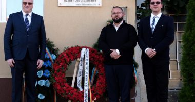 Locotenentul de marină Victor-Vlad Delamarina, omagiat în localitatea timișoreană care-i poartă numele - 3