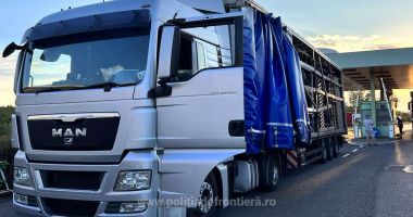 Stire din Eveniment : Camioane cu peste 330 de tone de deșeuri ilegale, oprite la frontieră
