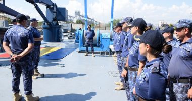 Forțele Navale Române participă la exerciții multinaționale, în Portugalia