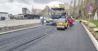 Stire din Social : Fără inundaţii în Portul Tomis! Strada Lebedei, reamenajată pentru colectarea apelor pluviale