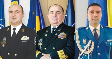 AVANSAȚI ÎN GRAD: șeful Forțelor Navale, rectorul Academiei Navale și comandantul Inspectoratului de Jandarmi
