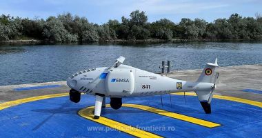 Stire din Eveniment : Garda de Coastă supraveghează Marea Neagră cu drone tip elicopter și în 2022