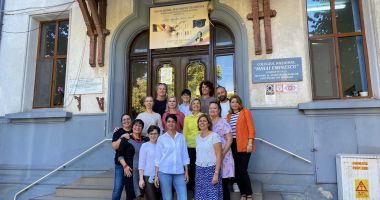 Patru profesori suedezi, în vizită la Colegiul Național "Mihai Eminescu" - 2
