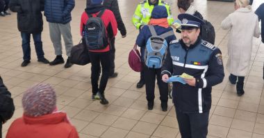 Activitate de prevenire în Gara Constanța, desfășurată de polițiști