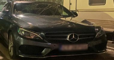 Mercedes căutat în Marea Britanie, găsit de poliţiştii de frontieră constănţeni