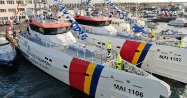 Dotări noi la Garda de Coastă: două nave maritime de patrulare