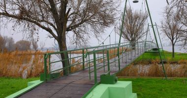 Podețele din parcul Tăbăcărie, reparate şi reabilitate