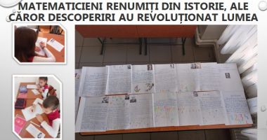 Stire din Cultură-Educație : Proiect la Școala „Lucian Grigorescu” din Medgidia, dedicat utilizării matematicii