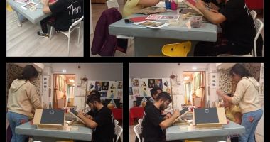 Stire din Social : Copiii din centrele de plasament fac terapie prin artă