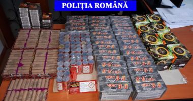 Stire din Eveniment : Peste 46 de tone de articole pirotehnice, confiscate de polițiști în mai puțin de o lună