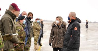Stire din Eveniment : Ministrul Vasile Dîncu: „Baza Mihail Kogălniceanu este un punct focal care exprimă solidaritatea NATO”
