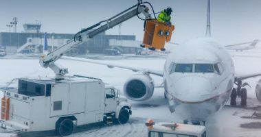 Stire din Eveniment : Un avion care trebuia să plece din Sibiu către Munchen nu a putut decola timp de 12 ore