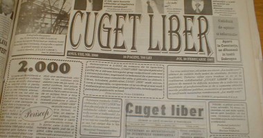 Școala de presă "CUGET LIBER" - borna 7.000 - 7