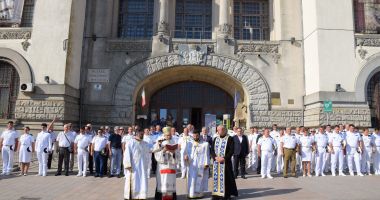 Stire din Eveniment : Ziua Imnului Național, sărbătorită de marinarii militari