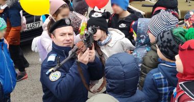 Stire din Eveniment : Ziua porților deschise la Gruparea Mobilă Constanța. Se împlinesc 175 de ani de la înființarea Jandarmeriei Române