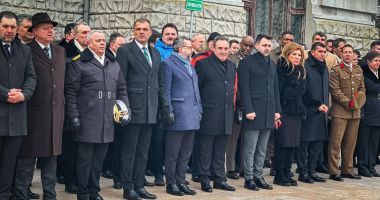 Galerie FOTO. Constanţa a sărbătorit Ziua Unirii Principatelor Române, în Piaţa Ovidiu - 9