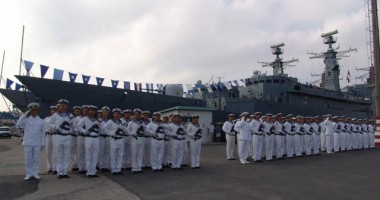 Stire din Eveniment : 40 de soldați își încep cariera în marina militară