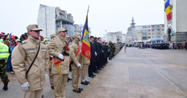 Ziua Națională, marcată la Constanța cu fulgi de nea și parade militare - 9