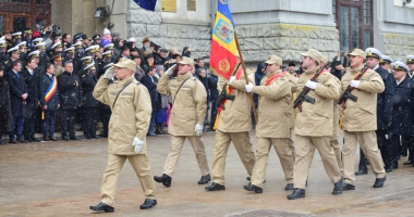 Ziua Națională, marcată la Constanța cu fulgi de nea și parade militare - 11