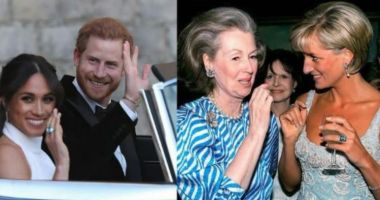 Nuntă regală / Meghan a purtat inelul Prințesei Diana la recepția de seară - 2