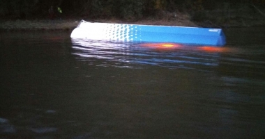GALERIE FOTO / ACCIDENT STUPID. Tir căzut în Dunăre pentru că nu a fost ancorat - 5