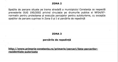 A fost elaborat noul Regulament al Parcărilor la Constanţa! Cât vom plăti pe oră - 4