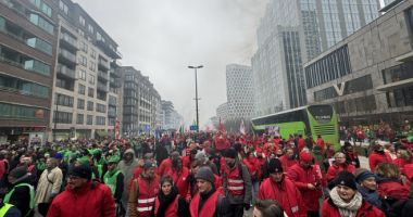 Stire din Actualitate : Belgia se pregăteşte pentru trei zile de grevă naţională