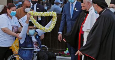 GALERIE FOTO / Cum a fost întâmpinat Papa Francisc în Irak - 9