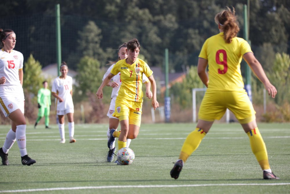 Fotbal feminin / Victorie pentru România U19 în primul duel cu Macedonia de Nord U19 - 1-1632144547.jpg