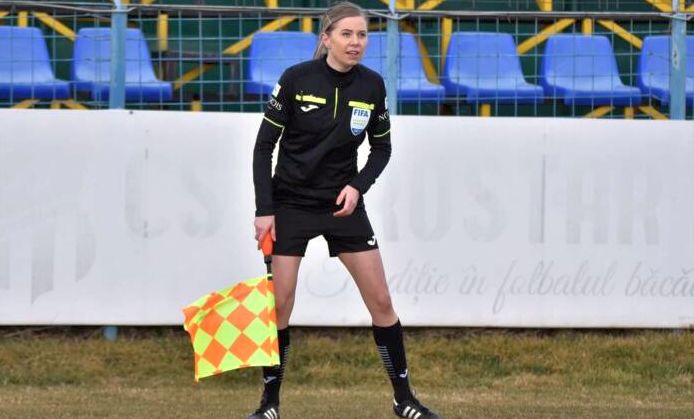 Fotbal feminin / Daniela Constantinescu, delegată la partida Germania - Franţa, din semifinalele EURO U17 - 1-1652268005.jpg
