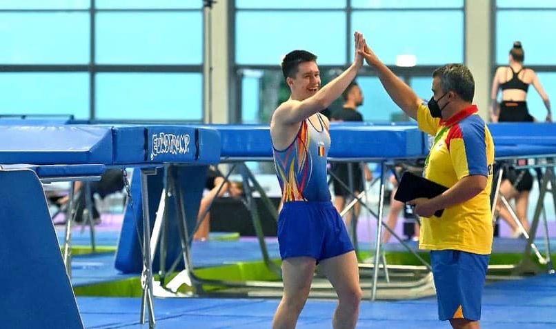 Gimnastică / Un român, în premieră la Europenele de trambulină. A terminat pe locul 55 - 1-1654257296.jpg