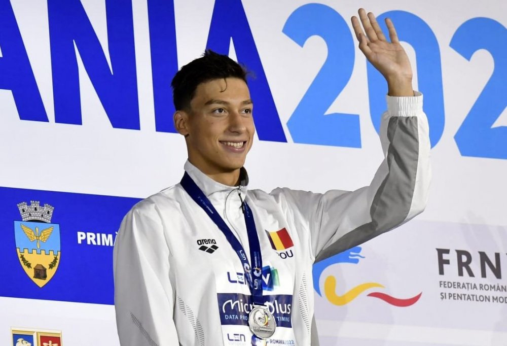 Nataţie, CE-juniori / Vlad Stancu, medaliat cu argint la 800 m liber. „M-am recuperat prin foarte mult antrenament” - 1-1657443454.jpg
