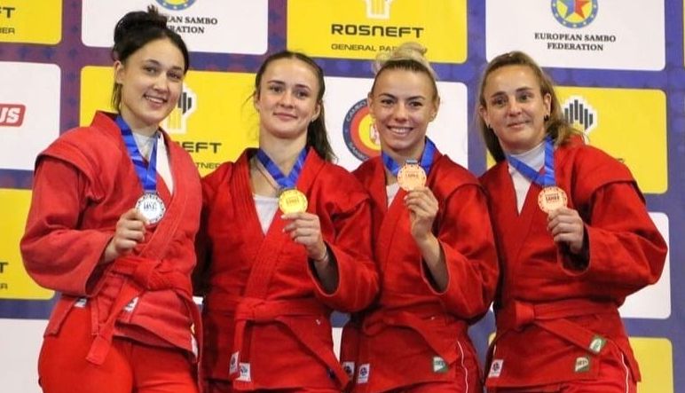 Sambo / Anda Mihaela Vâlvoi, de la CS Farul, medaliată cu bronz la Campionatele Europene - 1-1663767068.jpg