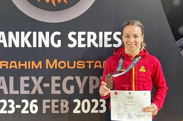 Luptătoarea constănţeană Andreea Ana, medaliată cu bronz în turneul Ranking Series din Egipt - 1-1677575445.jpg