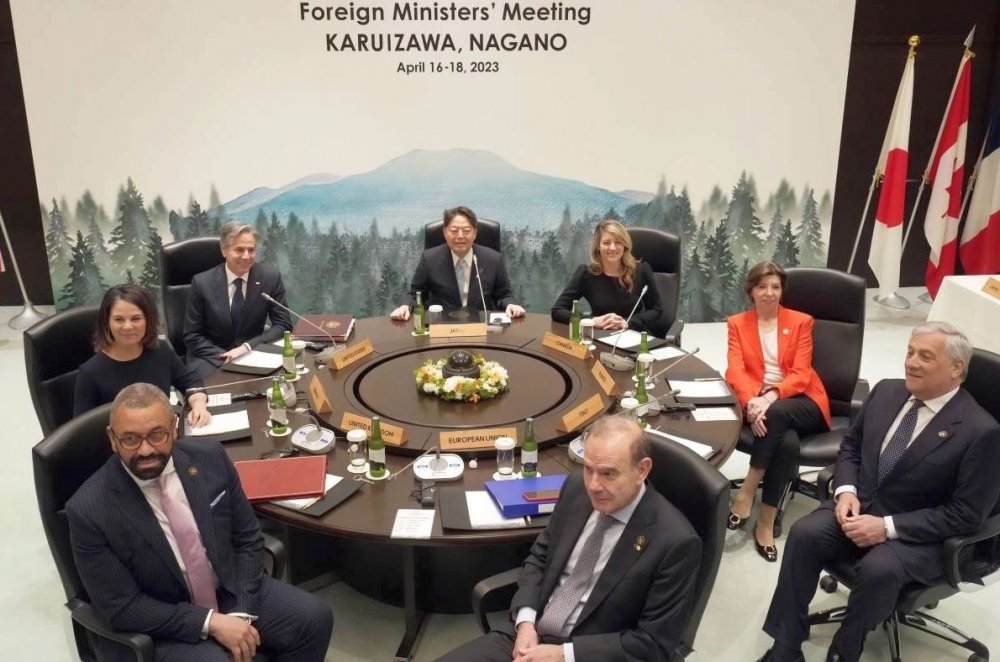Miniştrii de externe din G7 îşi subliniază unitatea în faţa tensiunilor cu Rusia şi China - 1-1681804935.jpg