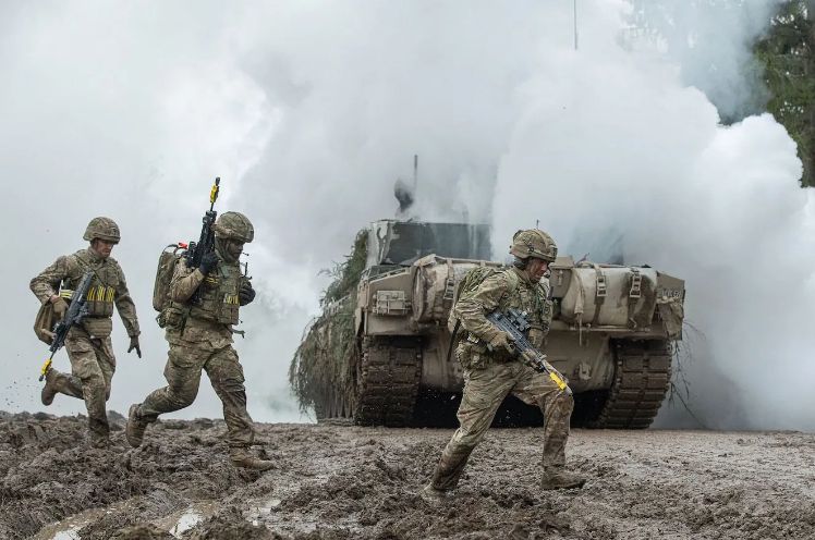 Trupele britanice participă la exerciţiul NATO „Spring Storm” din Estonia - 1-1684051026.jpg