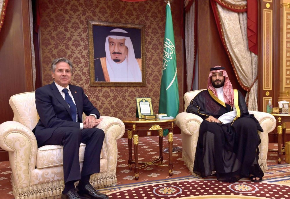 Secretarul de stat american Antony Blinken a discutat despre drepturile omului cu prinţul moştenitor saudit - 1-1686124990.jpg