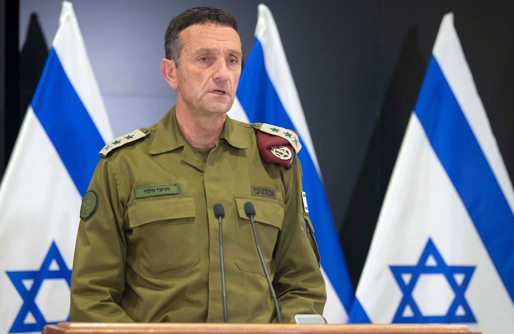 Şeful Statului Major israelian s-a deplasat în Fâşia Gaza pentru a inspecta trupele - 1-1699175121.jpg