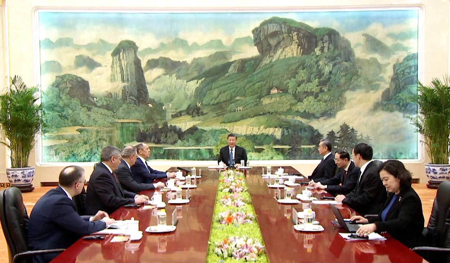 Xi Jinping l-a primit la Beijing pe ministrul rus de externe Serghei Lavrov - 1-1712733200.jpg