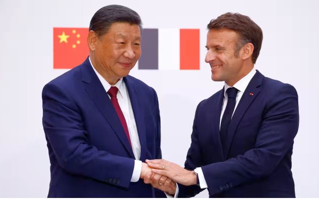 Emmanuel Macron şi Xi Jinping cer un „armistiţiu olimpic” pe durata desfăşurării JO de la Paris - 1-1715070524.jpg